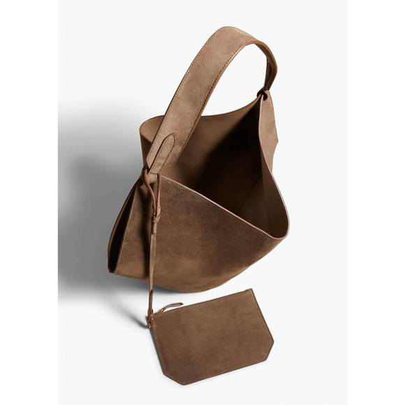 NEW KHAITE lotus medium tote bag in cedar - Picture 4 of 4
